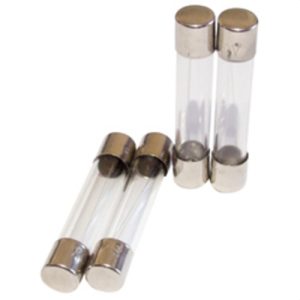 Fusible cilíndrico ZR 5x20 cristal 2A 100  unidades