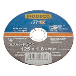 Disco corte inoxidable diámetro 115x1x22,23mm 100  unidades