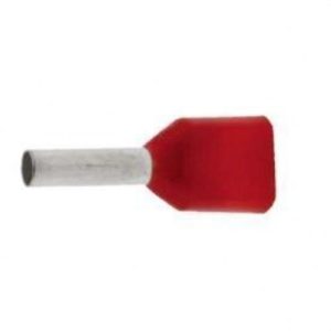 Puntera doble preaislado AI 2x10/14 twin rojo 100  unidades