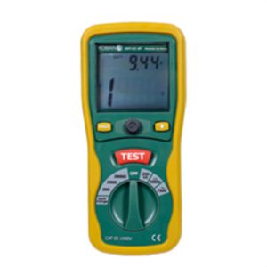 Medidor resistencia tierra digital 4 hilos KRT-01-4P