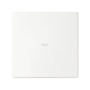 Tecla individual SIMON 82 para mecanismos con visor blanco mate