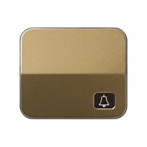 Tecla para pulsador campana Simon 75 bronce