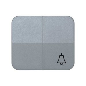 Tecla SIMON 75 para conmutador pulsador campana gris