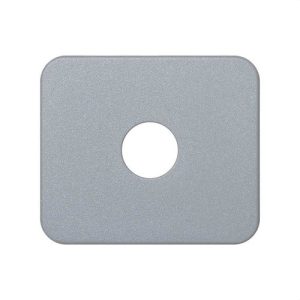 Placa SIMON 75 para toma altavoz con llave 0 gris