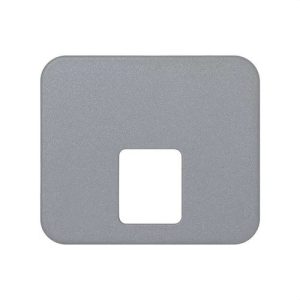 Placa SIMON 75 para toma teléfono 0 gris