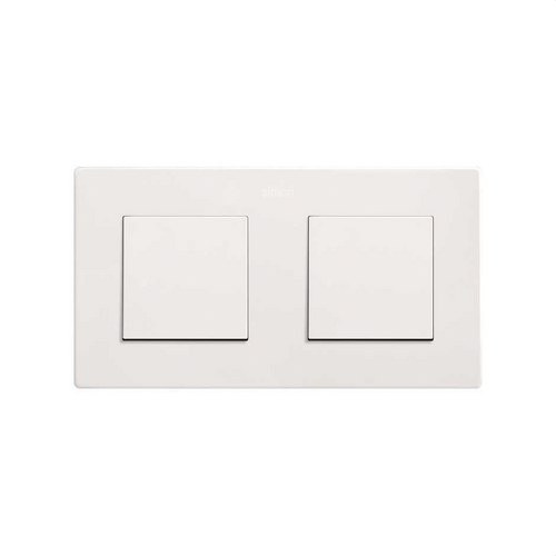 Marco estética icon SIMON 270 con 2 elementos blanco