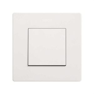 Marco estética icon SIMON 270 con 1 elemento blanco
