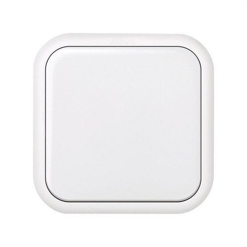 Caja superficie SIMON 31 con 1 elemento altura 46,5mm blanco nieve