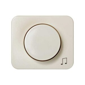 Placa SIMON 75 para potenciómetro marfil