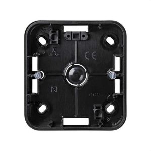 Caja superficie SIMON 75 con 1 elemento baja negro