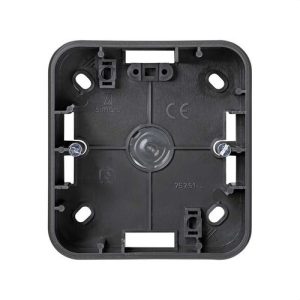 Caja superficie SIMON 75 con 1 elemento alta gris