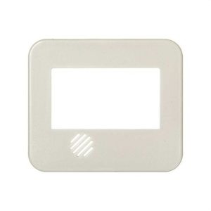 Placa reloj SIMON 75 digital marfil