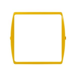 Pieza intermedia SIMON 27 con módulo ancho amarillo