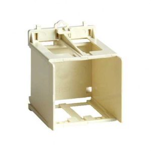 Adaptador SIMON 27 para carril DIN marfil