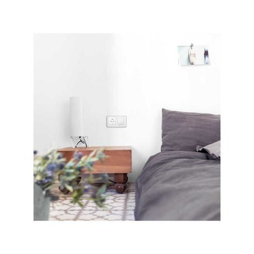 Tecla SIMON 82 para interruptor conmutador blanco nieve