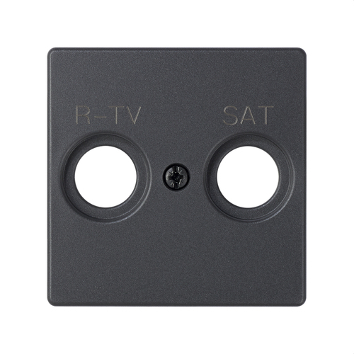 Tapa SIMON 82 toma R-TV+satélite grafito