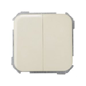 Grupo SIMON 31 de 2 pulsadores 10A 250V marfil