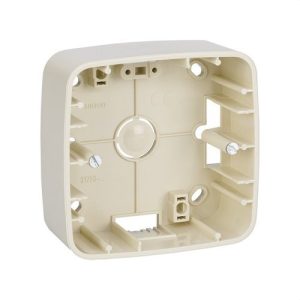 Caja superficie alta SIMON 31 con 1 elemento marfil