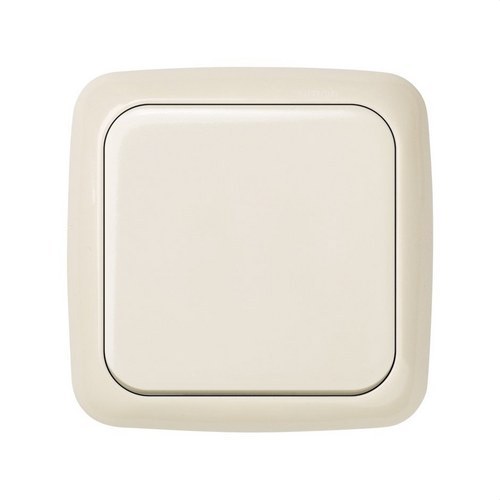 Caja superficie alta SIMON 31 con 1 elemento marfil