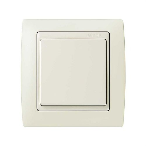 Caja superficie SIMON 82 con 1 elemento baja marfil
