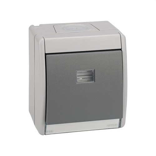Marco SIMON AQUA con tecla simple gris