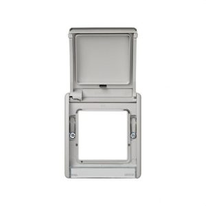 Marco SIMON AQUA con tapa articulada en agua gris