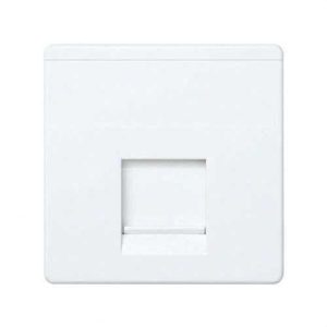 Tapa informática universal SIMON 27 módulo ancho blanco nieve