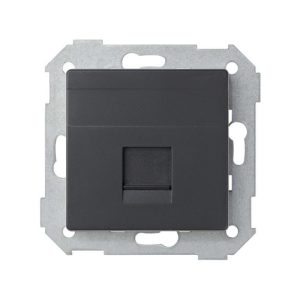 Tapa informática SIMON 82 RJ45 universal grafito