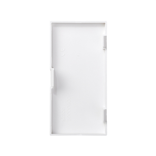 Placa ciega SIMON 500 CIMA doble blanco