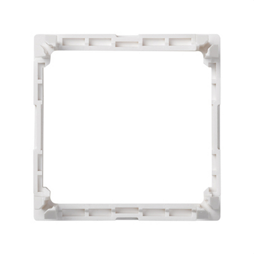 Placa adaptadora individual SIMON 500 CIMA blanco