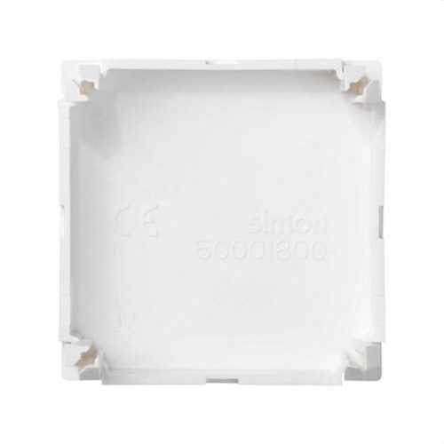 Placa ciega individual SIMON 500 CIMA blanco