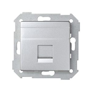 Placa V&D plana CG SIMON DETAIL 82 1 RJ-45AMP
