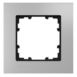 Marco simple Delta miro en aluminio metalizado