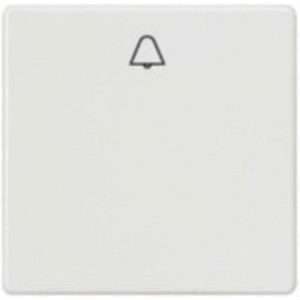 Tecla MIRO símbolo timbre, blanco electrico