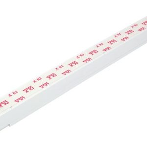 Canal PVC autoadhesivo con cubierta 12x12mm