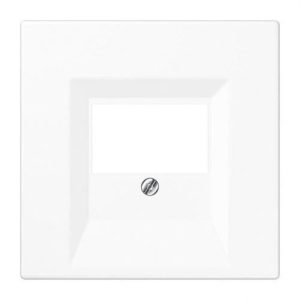 Placa para módulo comunicación KNX/USB toma altavoz blanco ALPIN