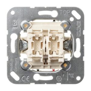 Mecanismo interruptor unipolar para persiana 10AX 250V