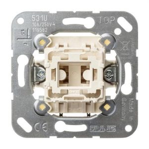 Mecanismo pulsador unipolar 10AX 250V
