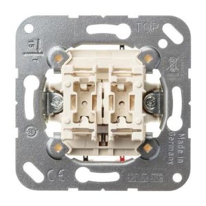 Mecanismo pulsador unipolar para persiana 10AX 250V