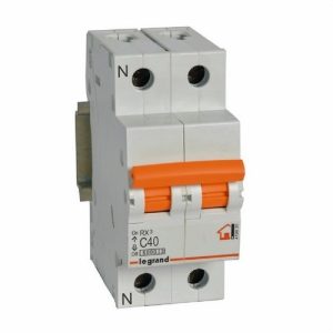 Magnetotérmico vivienda RX3 1P + N 6kA 40A