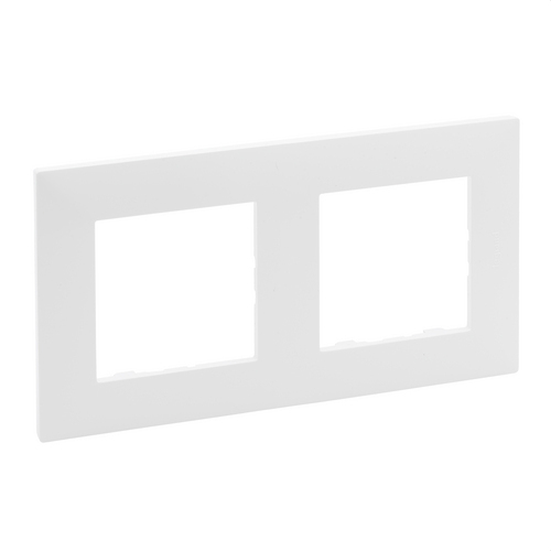 Placa Niloé Step, 2 elementos, blanco mate