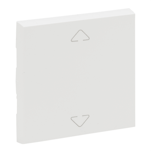 Tecla Niloé Step doble para mecanismos para toldos y persianas , blanco mate