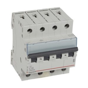 Magnetotérmico TX3 6kA-C 4P 16A