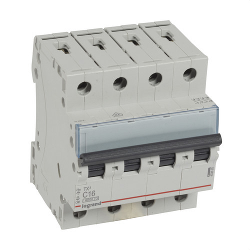 Magnetotérmico TX3 6kA-C 4P 16A