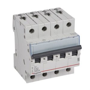 Magnetotérmico TX3 6kA-C 4P 32A