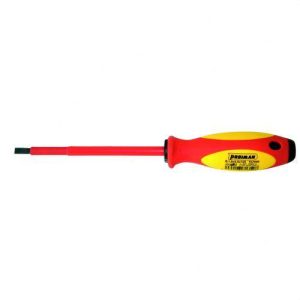 Destornillador aislado 1000V punta plana 3x100mm