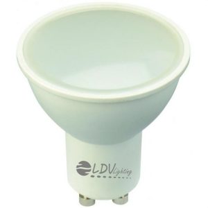 Lámpara LED GU10 SMD 8W 744lm 120° 4500K dimable