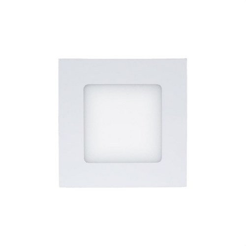 Downlight LED 06w 465lm cuadrado 4500K blanco