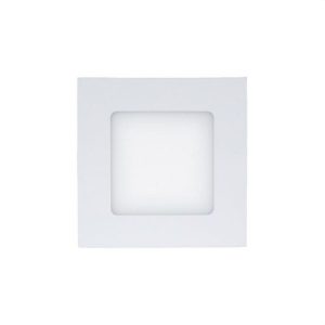 Downlight LED 06w 465lm cuadrado 4500K blanco