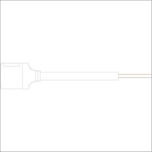 Cable de conexión AC 220V para tira LED COB 8mm 220V